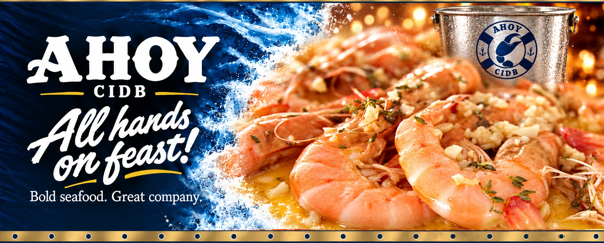08 AHOY CIDB - Garlic butter prawns