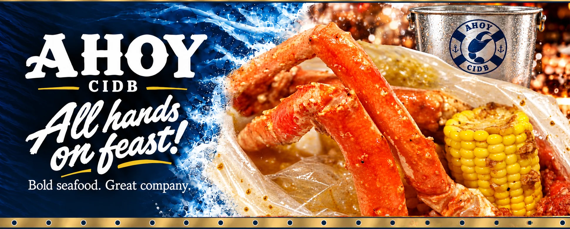 09 AHOY CIDB - Snow crab with corn